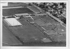 Flugaufnahme Wil SG Sportanlagen Schwimmbad Photo: 90x125mm