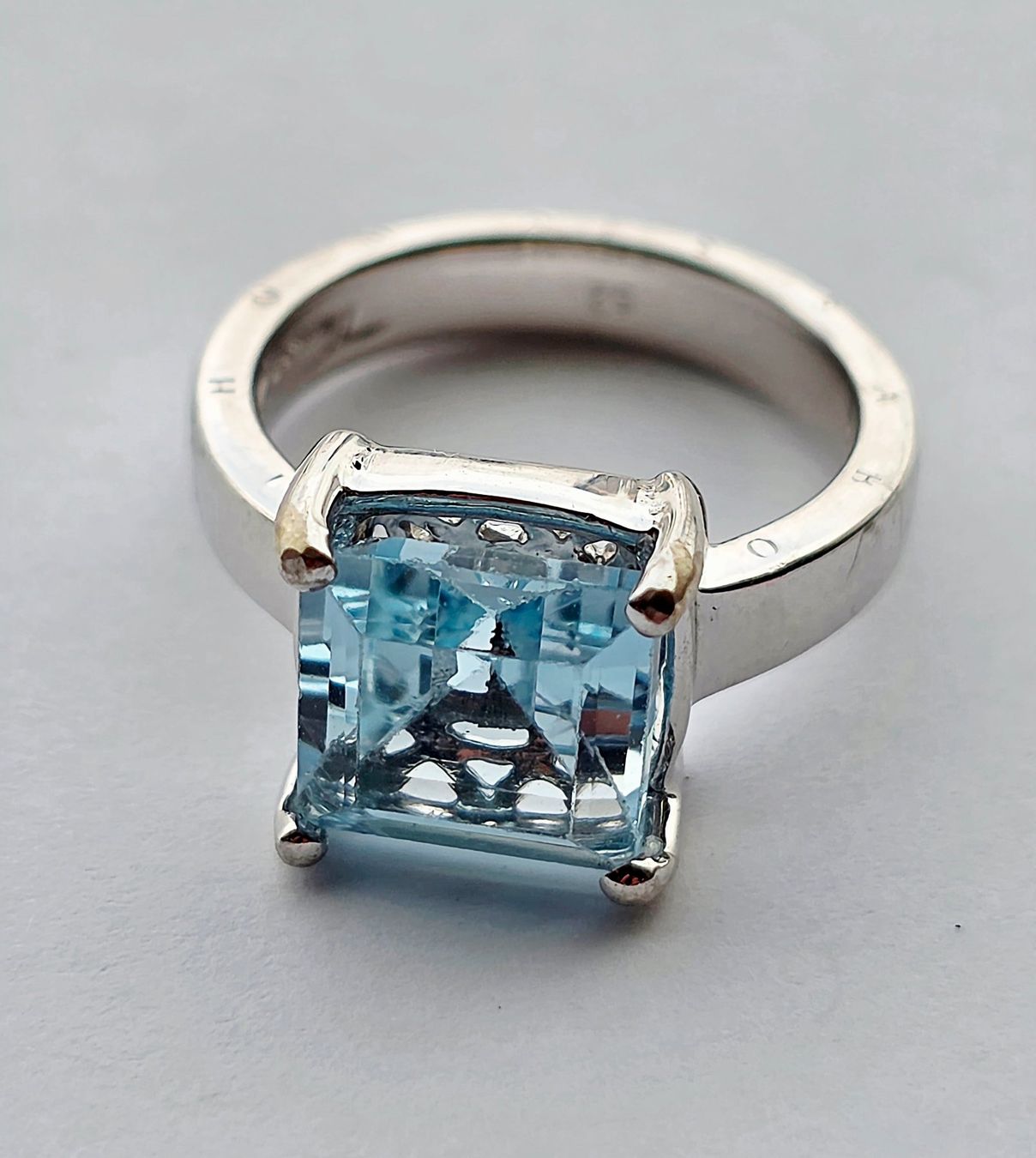 Bagues: Blau Topas Ring – Neuf (Voir description) à Zürich par Benedikt21