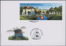 2019 - Tag der Briefmarke • Bulle - Block - FDC ET