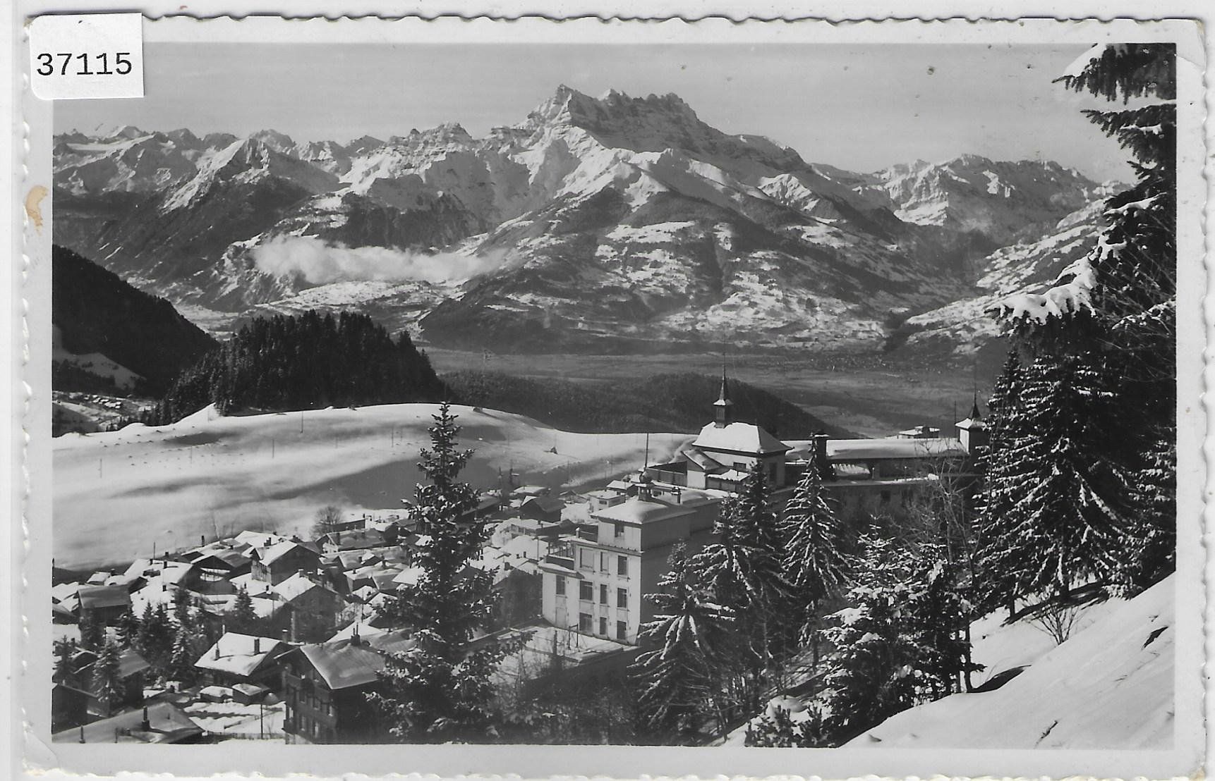 Cartoline postali: Leysin en hiver im Winter – Usato da Ettingen venduto da Kartenplanet
