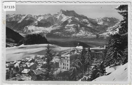 Leysin en hiver im Winter