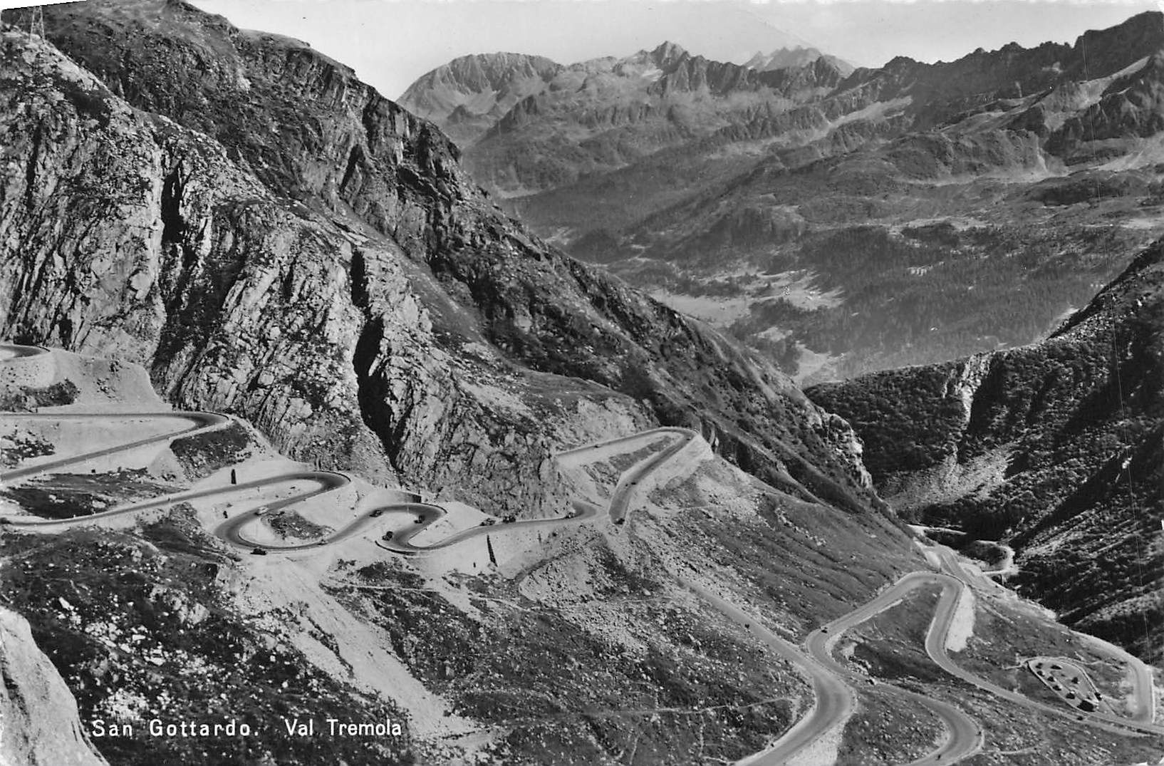 Ansichtskarten: San Gottardo tremola – Gebraucht aus Biasca von Blenio71