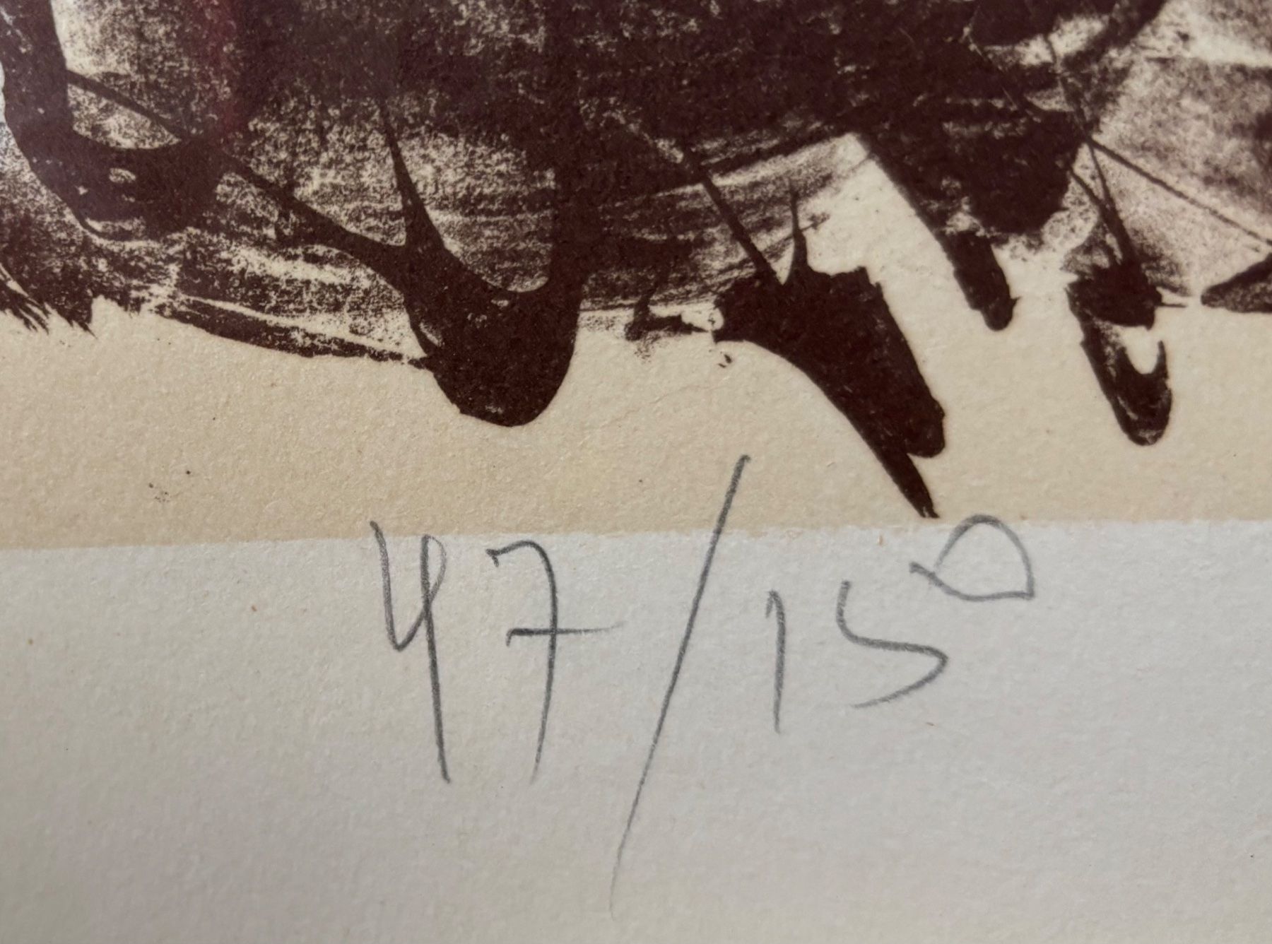 Grafica & Litografie: Lithographie cheval Hans Erni – Usato da Chénens venduto da elomedc 2