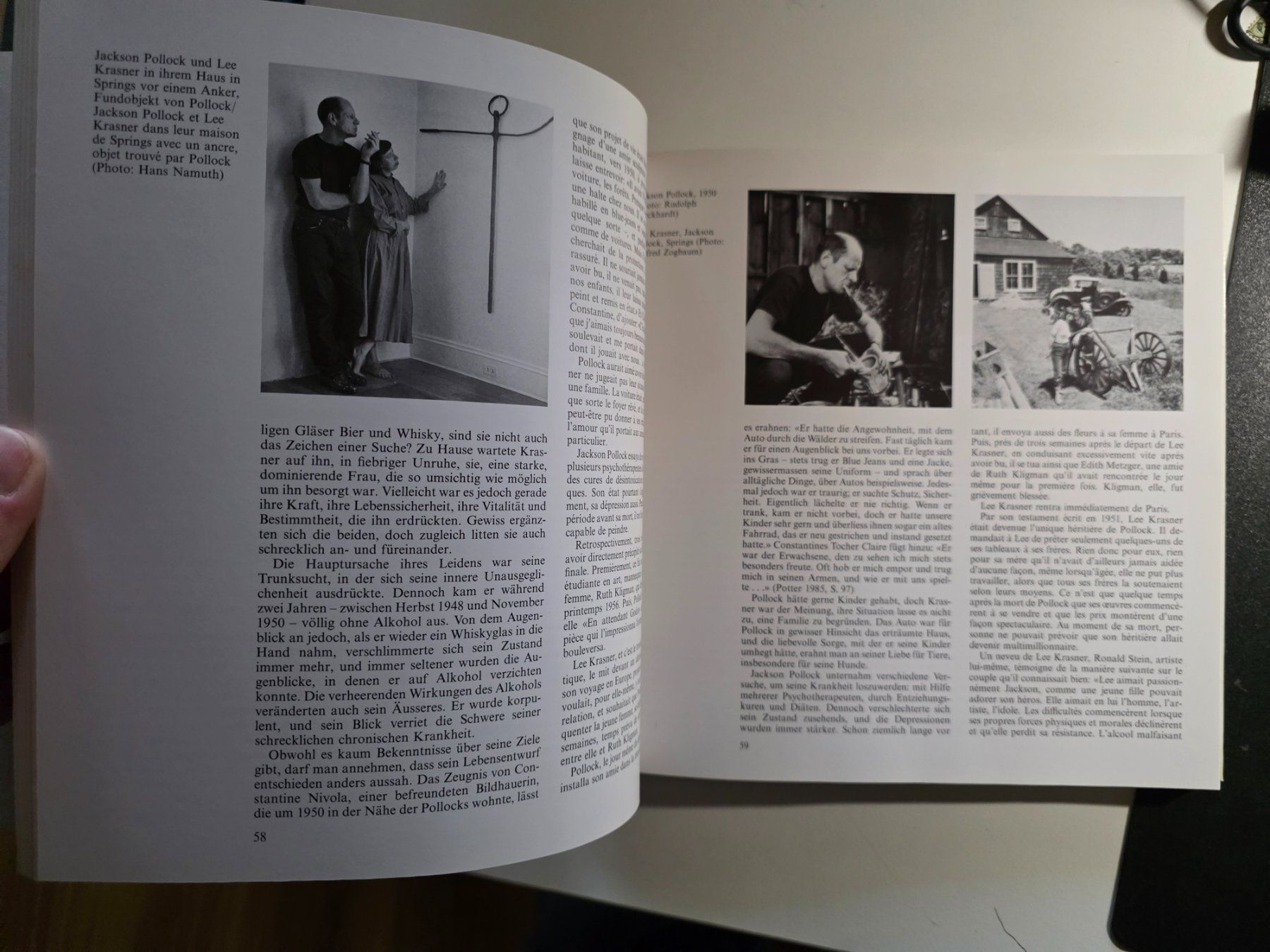Libri: Lee Krasner - Jackson Pollock - Kunstmuseum 1989 – Usato da Walterswil BE venduto da Lonitti 2