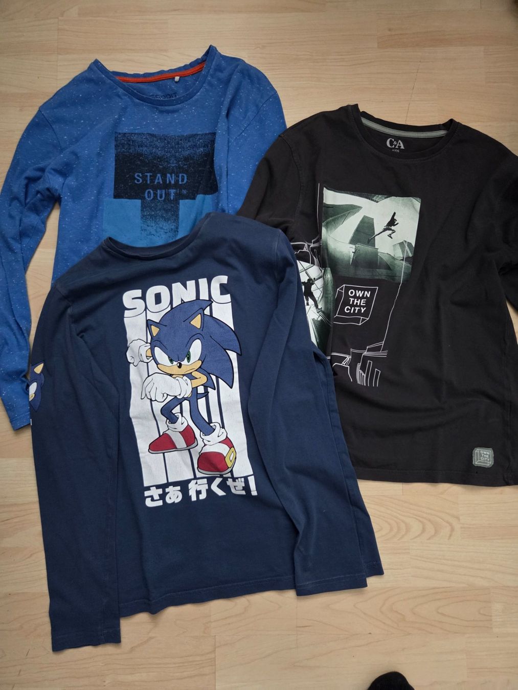 Camicie, T-shirt & Polo: 3 Langarmshirts Gr. 158/164 – Usato da Rothenthurm venduto da nbds