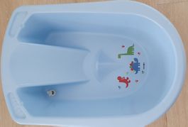 Baignoire pour bébé avec motifs de dinosaures, très bon état