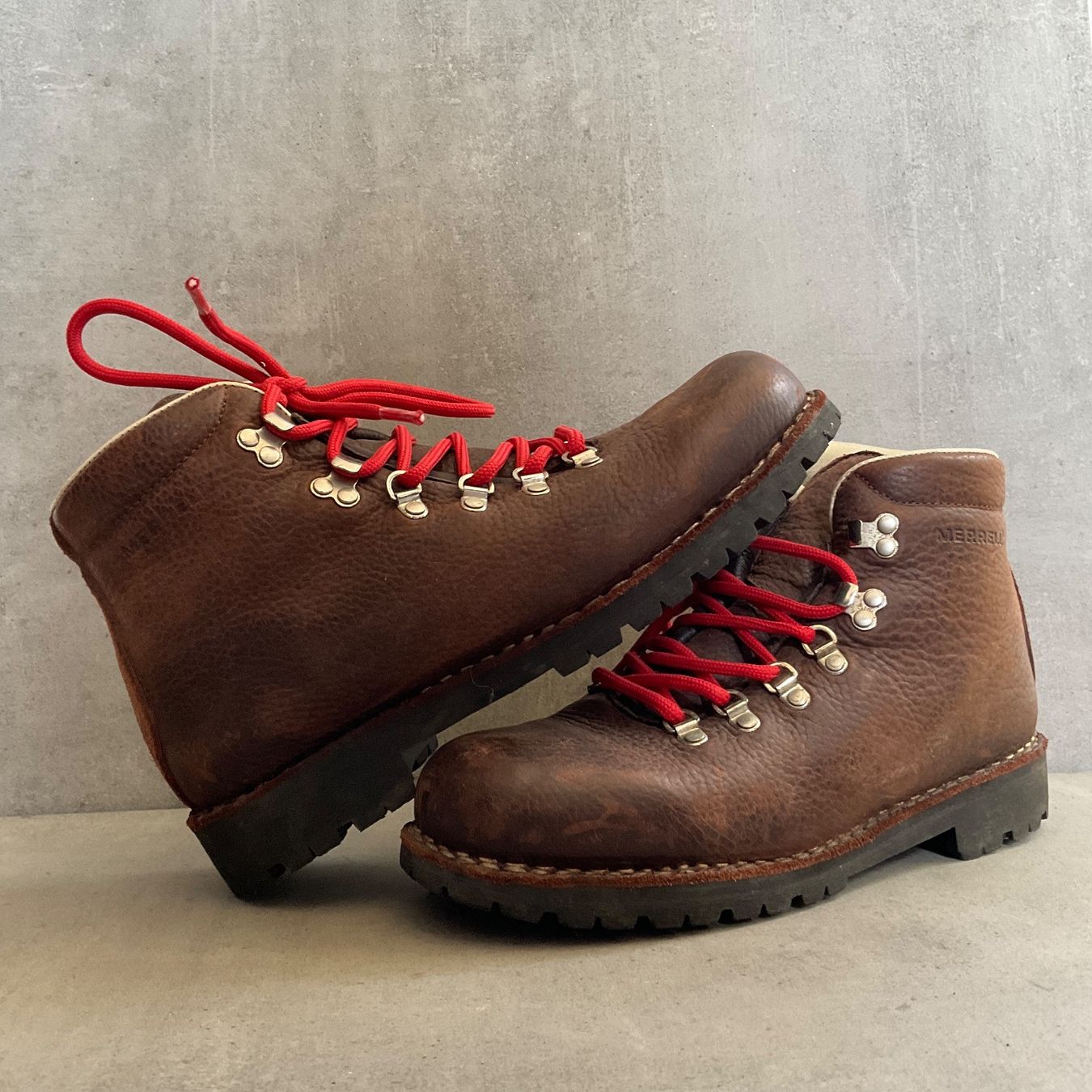 Merrell Herrenschuhe: Merrell Vintage Leather Hiking Boots – Gebraucht aus Bern von