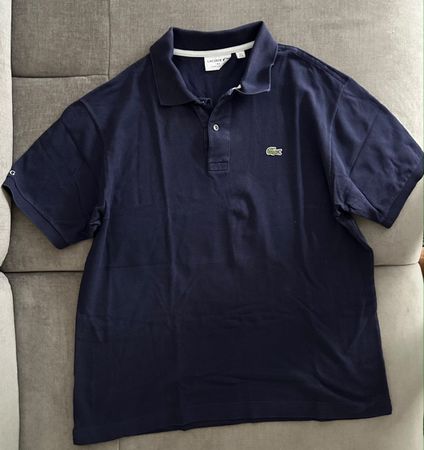 Polohemd / Poloshirt Lacoste dunkelblau Grösse XL