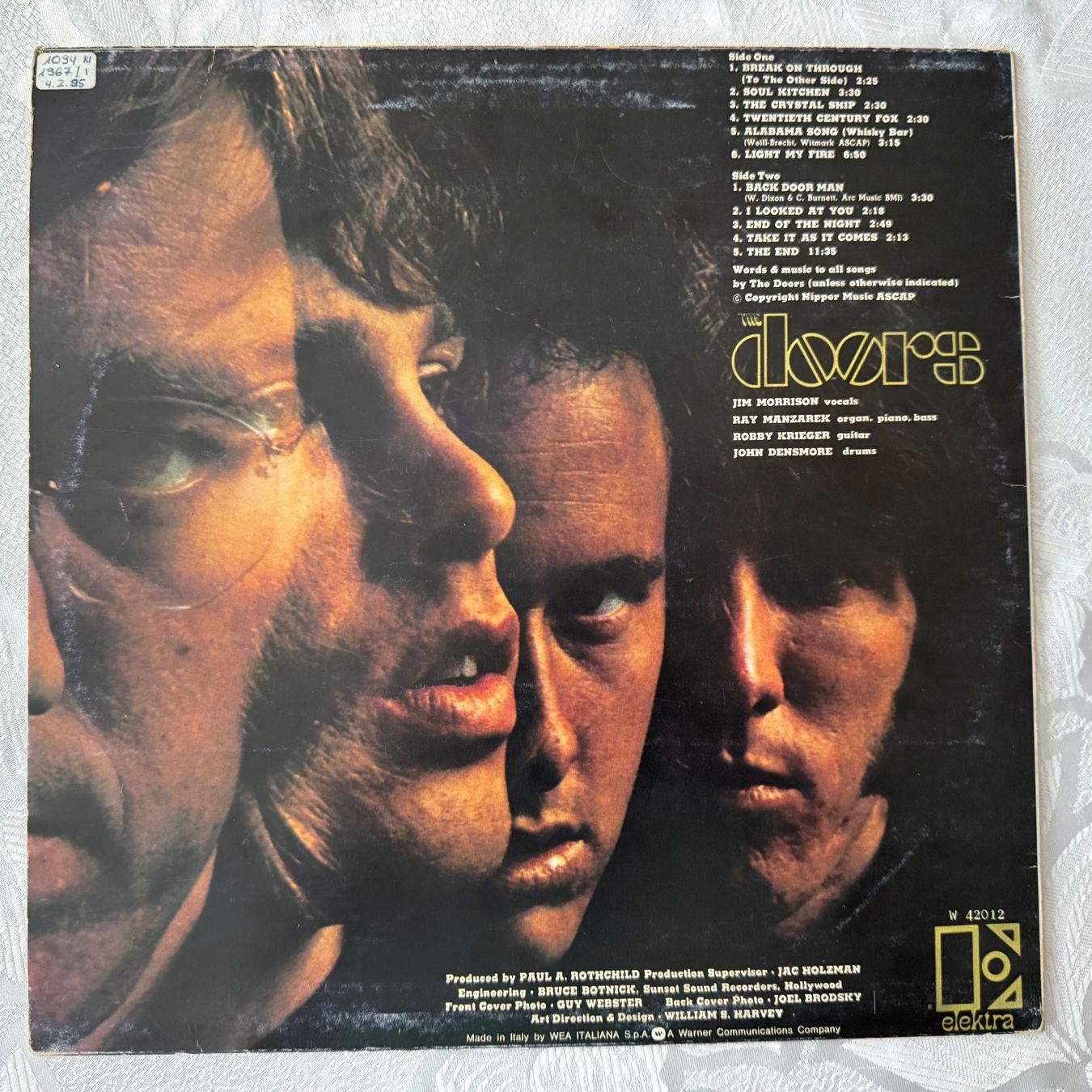Dischi in vinile: THE DOORS - THE DOORS – Usato da Zürich venduto da fehlton 1