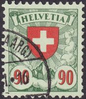1940, Nr.163y (Kreidepapier) schön gestempelt, Kat: 50.-+