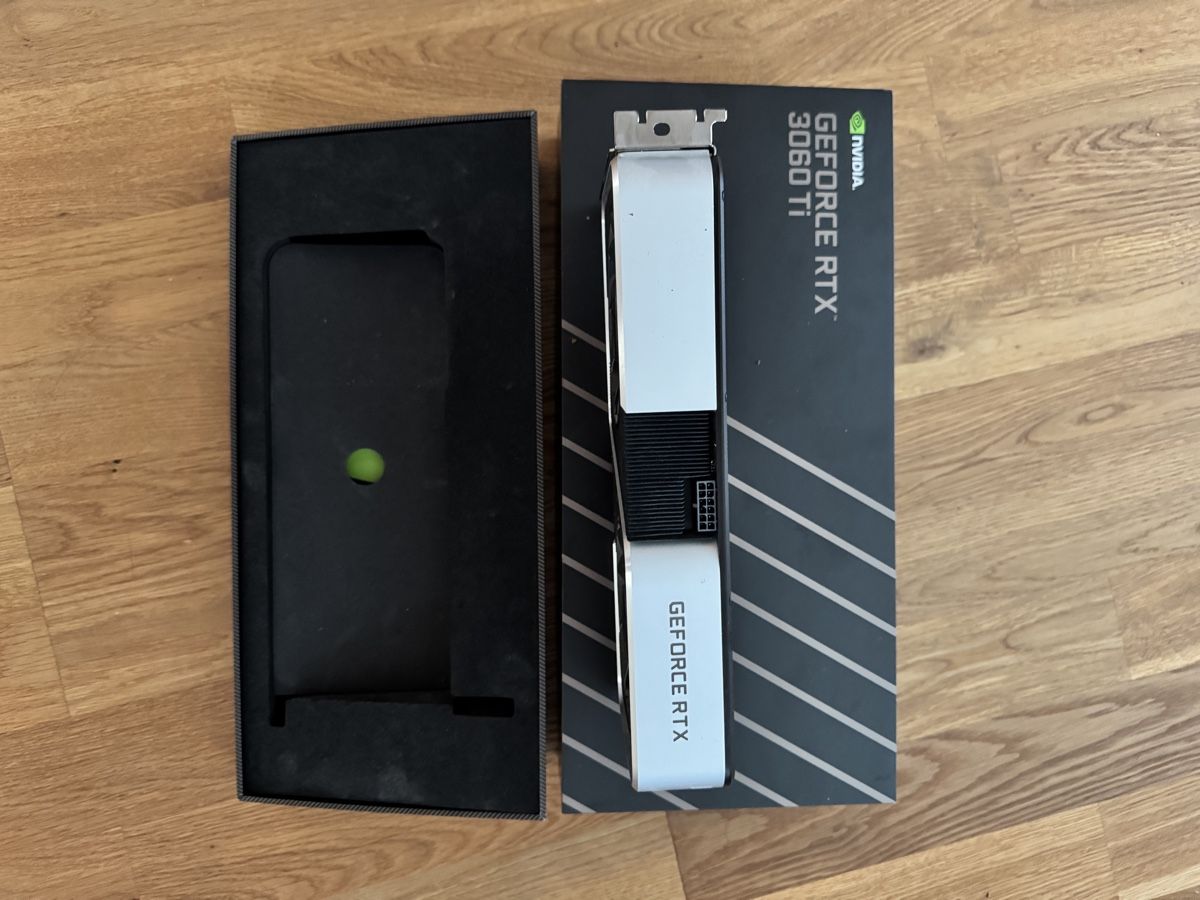 Nvidia Schede grafiche: RTX 3060 TI Founders edition mit Verpackung – Usato da Bern venduto da ein_b9n9 4