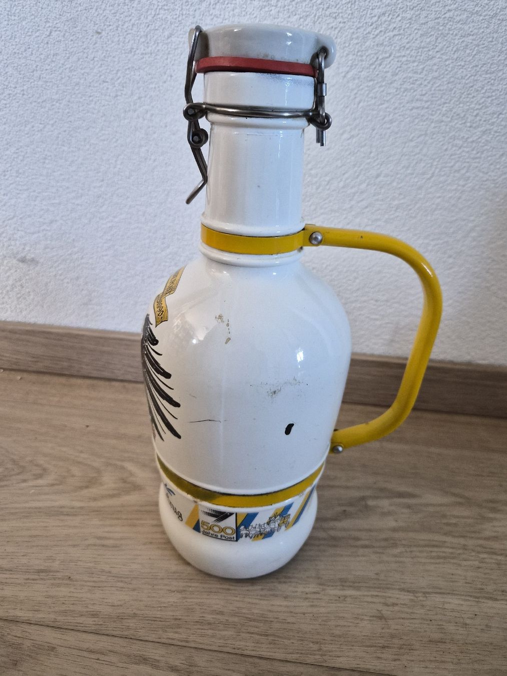 Bicchieri, Caraffe & Bottiglie: Carafe de collection bière Jubiläums-Bierflasche POST 500ans – Usato da La Joux FR venduto da car_ck96 5