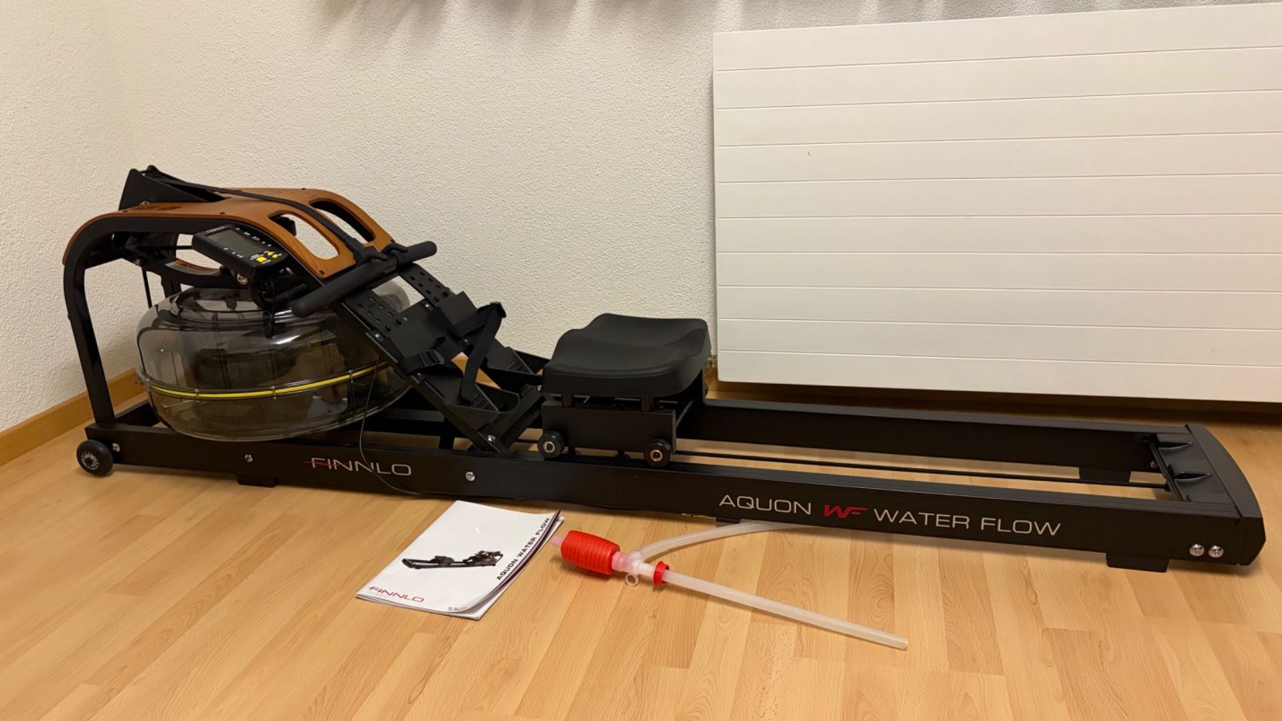 WaterRower Hometrainer: Finnlo Rudergerät Aquon Waterflow Wie!!! – Nuovo (secondo la descrizione) da Birr venduto da ping9 1