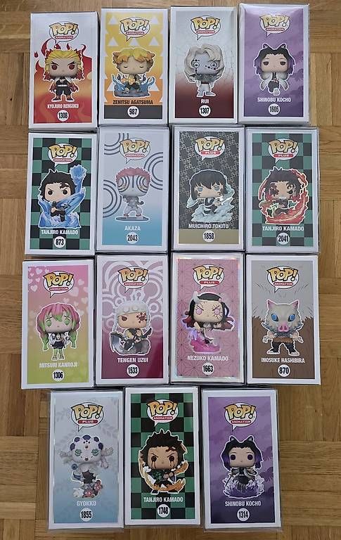 Figuren: Funko pop Demon Slayer.  – Gebraucht aus Palézieux von Erba24 1