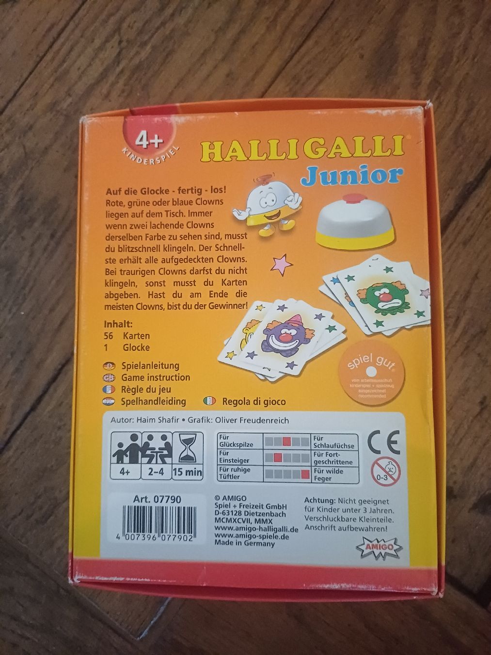 Amigo Giochi: Spiel Halli Galli Junior – Usato da Schönenwerd venduto da pomodor 1