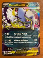 Pokemon Mega Absol eX (Versand gratis)