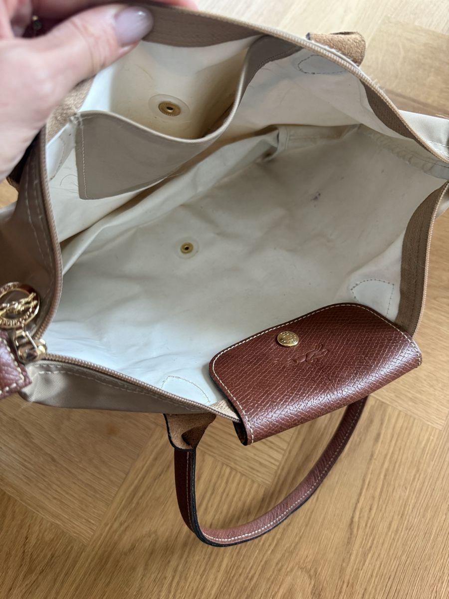 Longchamp Borse da donna: Longchamp Le Pliage Tasche beige gebraucht – Usato da Reinach BL venduto da Gtita 4