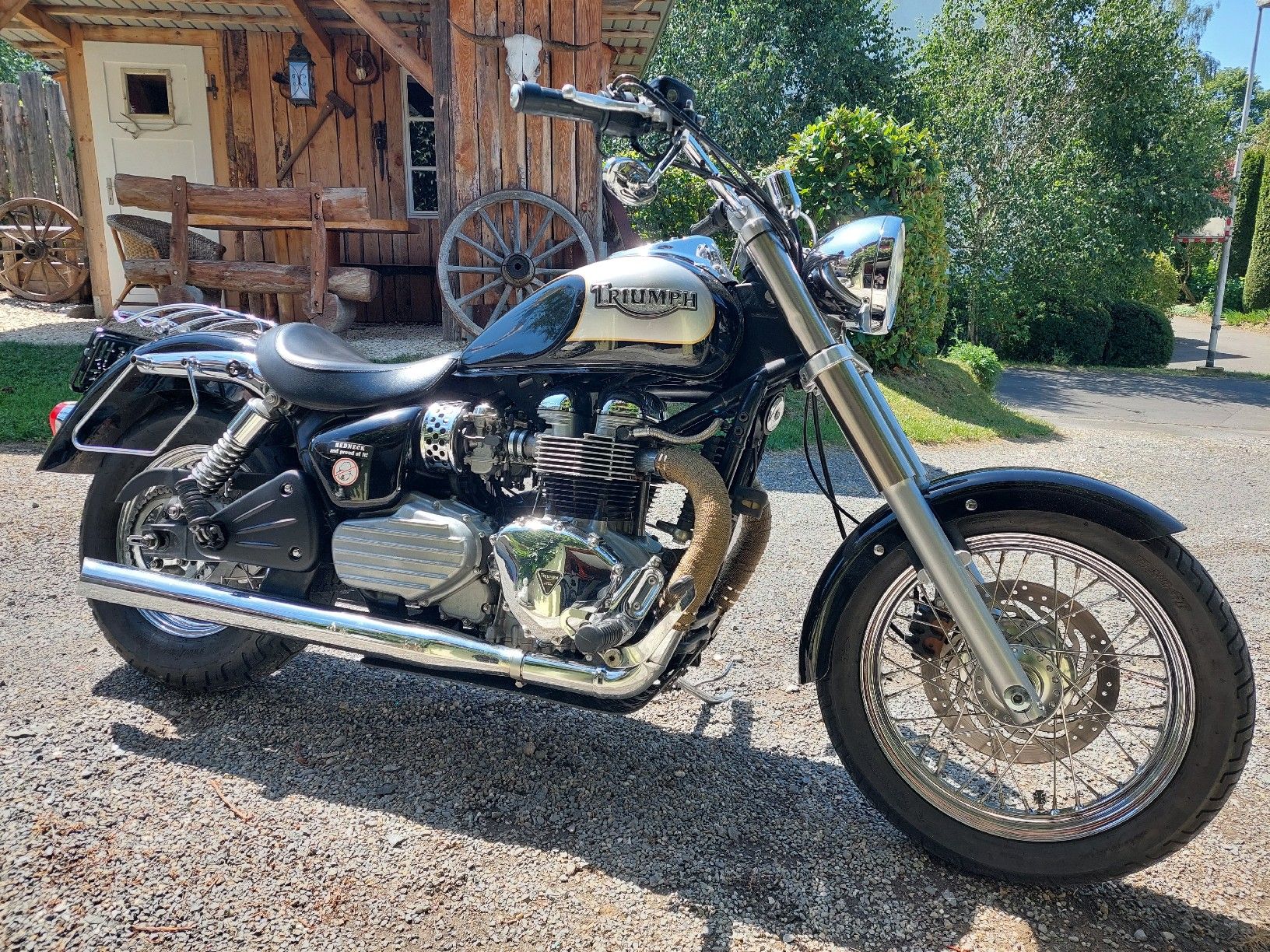 Triumph Chopper: Triumph Bonneville America – Usato da Menziken venduto da bea_v9by 3