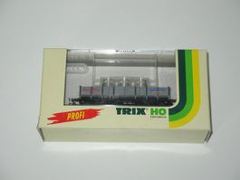 Niederbordwagen "Staufen Bräu - Dampfbier"; H0= / Trix 23925