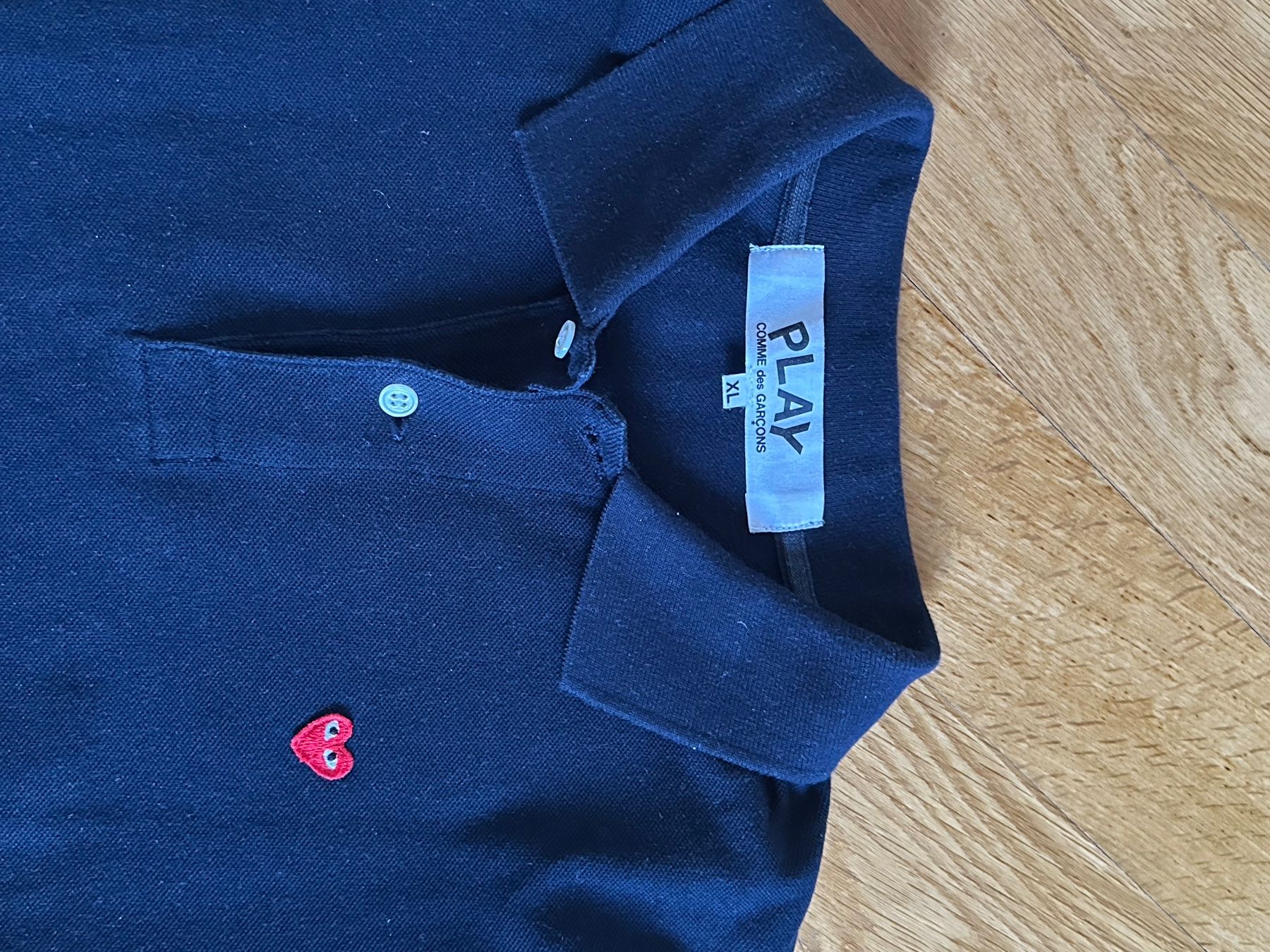 Magliette Polo: Comme des Garcon Polo Blau – Usato da Bern venduto da Garlex 1