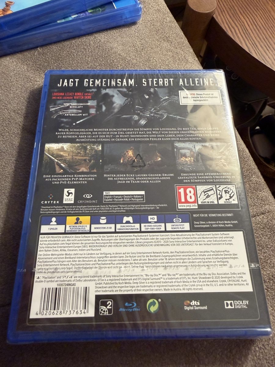 Giochi: Hunt Showdown PS4 – Nuovo e nell'imballaggio originale da Uitikon Waldegg venduto da Sa_v9gp 1