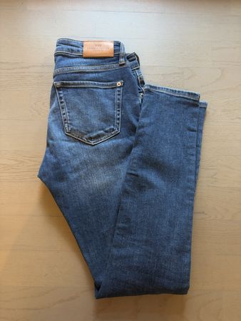 Mango Organic Cotton Jeans, Size 36