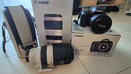 Canon EOS 7D Mark II mit Objektiven