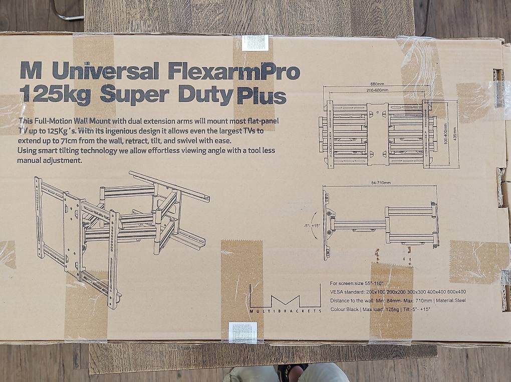 Supporti a parete: M Universal Flexarm Pro 125kg Super Duty Plus – Usato da Sumiswald venduto da inf_r9tx 3