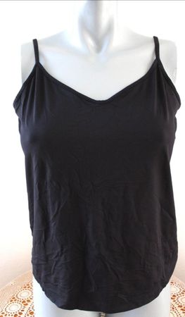 Schwarzes Top verm. L
