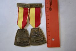 Medaille poste Geneve  2000 + 2001