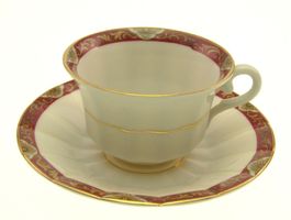 Mokka - Tasse 1941 mit Unterteller Langenthal 004