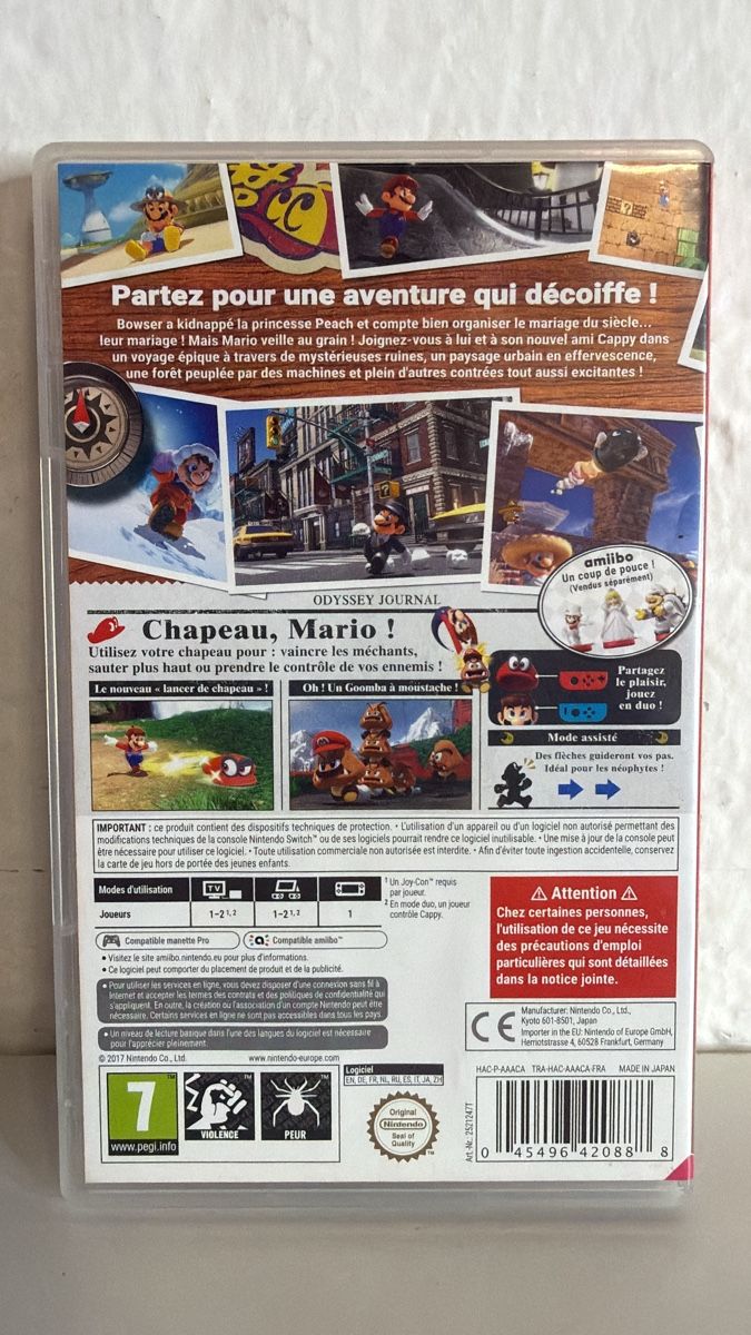 Nintendo Giochi: Super Mario Odyssey - Nintendo Switch Game – Usato da Ehrendingen venduto da bubulence 1