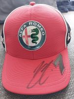Mütze Cap Kimi Räikkönen Alfa Romeo Nr. 7 - Autogramm F1