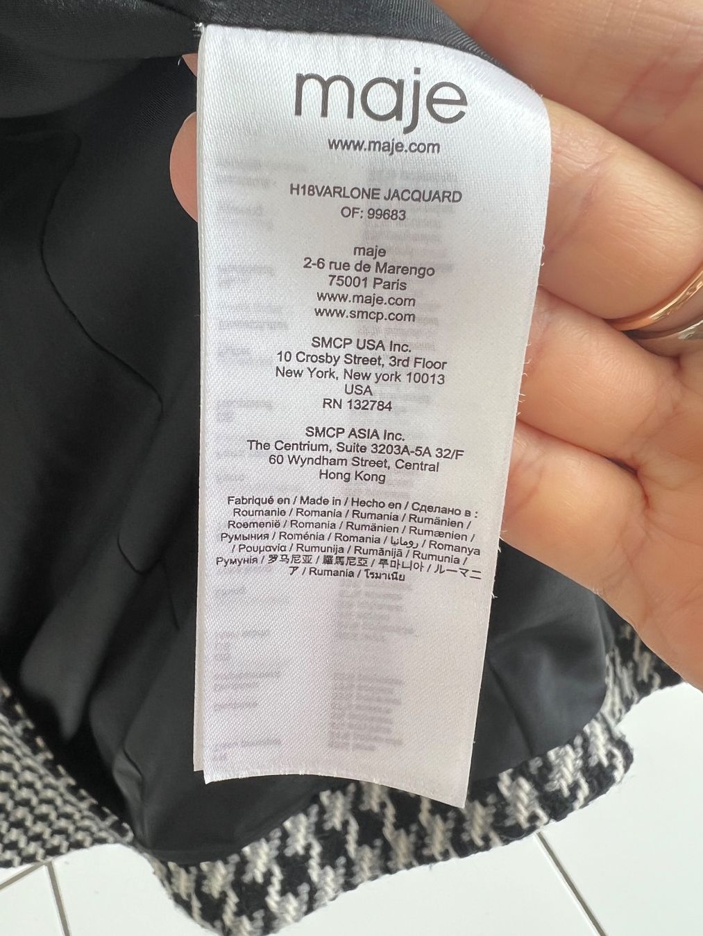 Maje Jacken: Tweed jacket Maje – Gebraucht aus Zürich von agi_j875 7