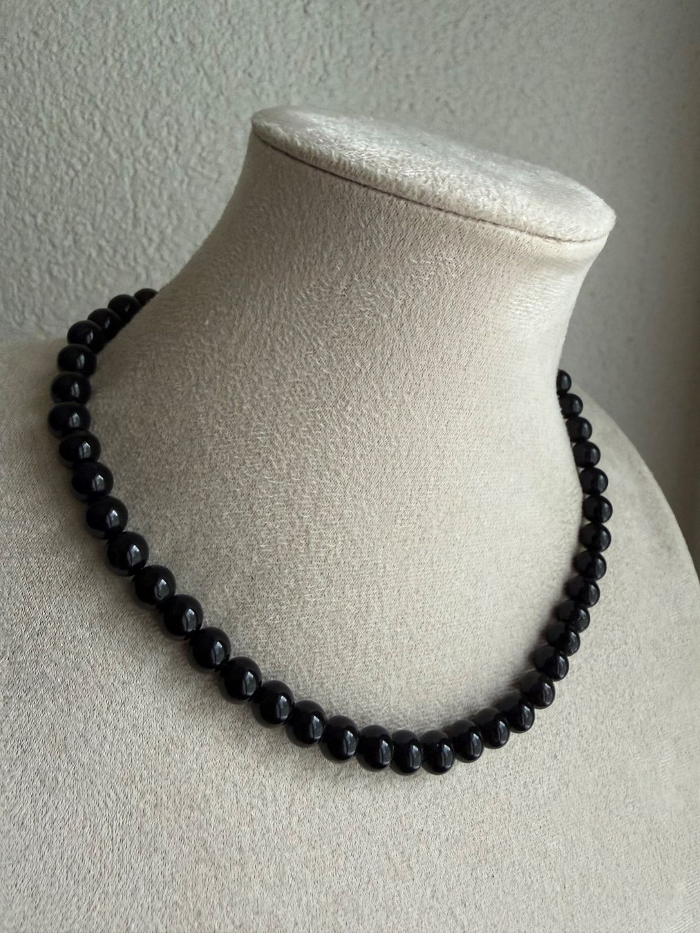 Catenine: Onyx Kette mit Silber Verschluss 925 – Usato da Spiegel b. Bern venduto da Rogger72 2