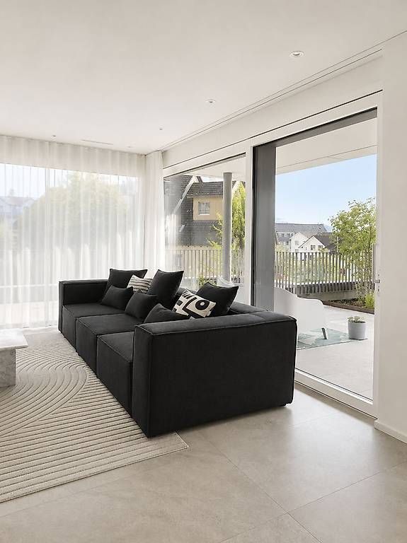 Divani: Modular Sofa Anthrazit  Luxus XXL Lounge Sofa – Usato da Steinhausen venduto da mor_f78z 3