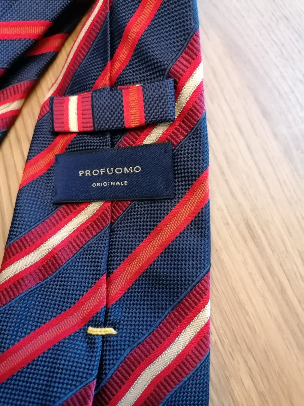 Cravatte: Profuomo Krawatte 100% Seide - Nr. 46 – Usato da Basel venduto da vintagecollector 3