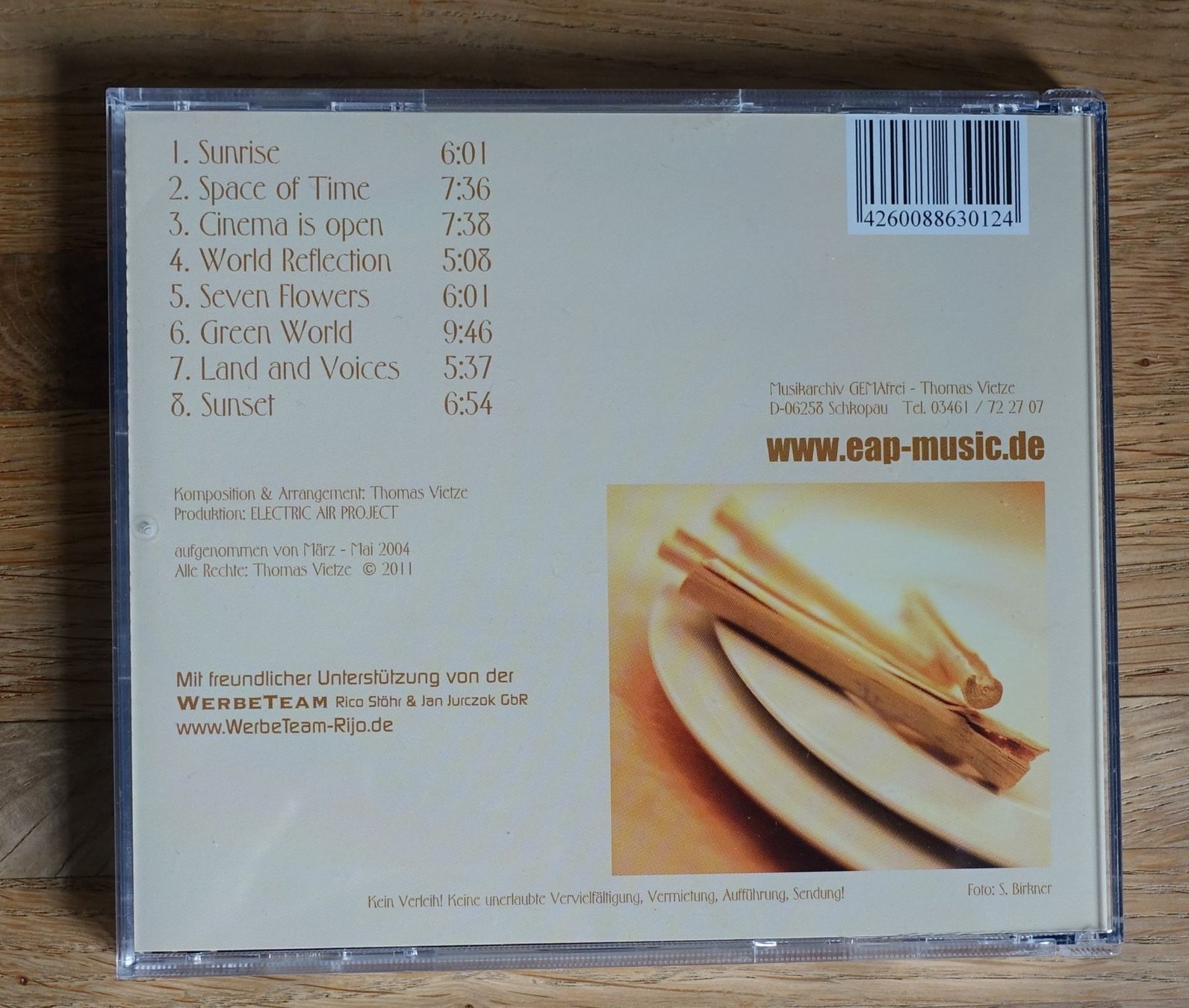 CDs: Electric Air Project - Welcome to the Sun - D19 – Gebraucht aus Sessa von discoverymedia 1