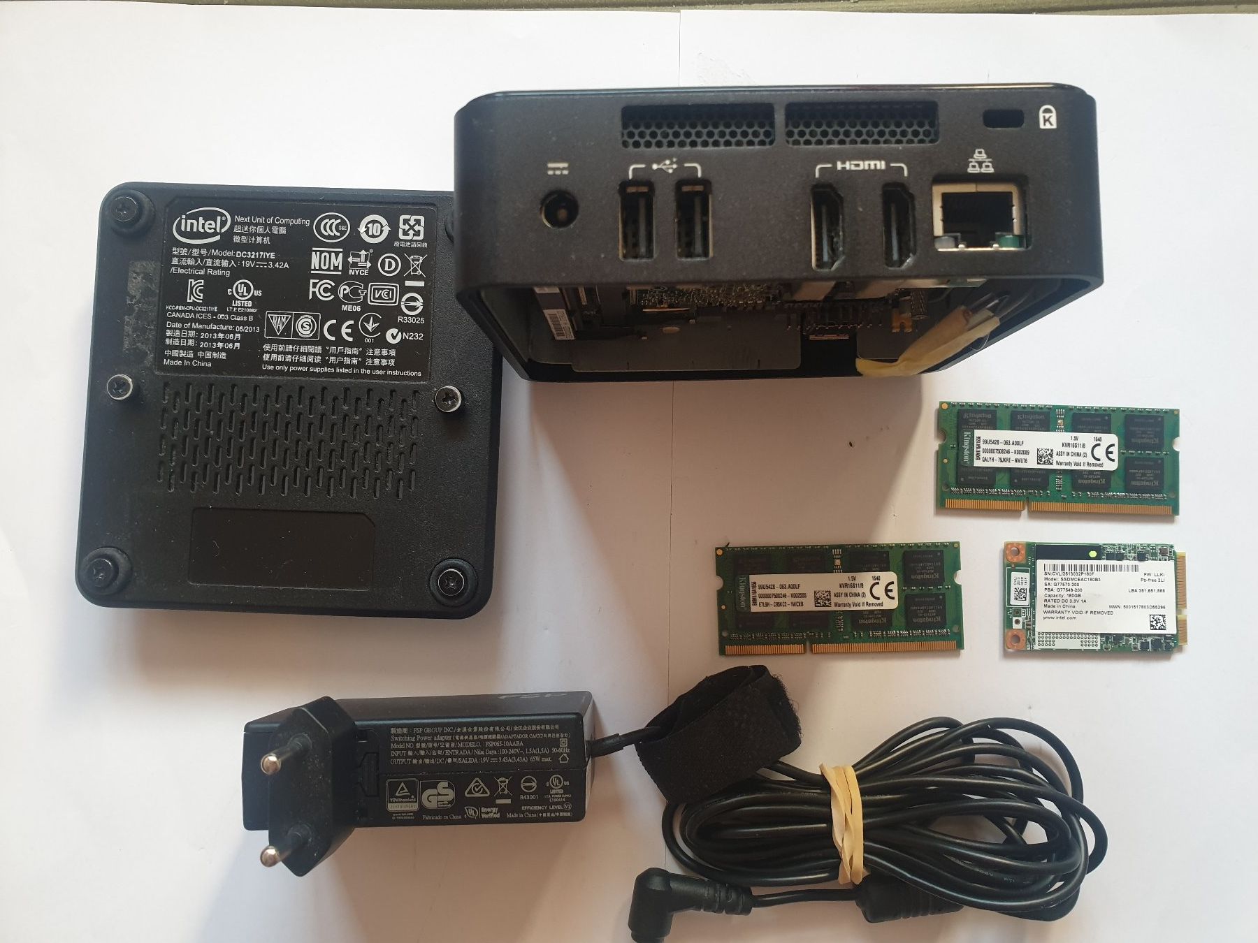 Intel PC: Intel Nuc I3-3217 / 1,8Ghz / 16Gram / 180Go SSD / Linux Mint – Usato da Moudon venduto da Amaroli7 2