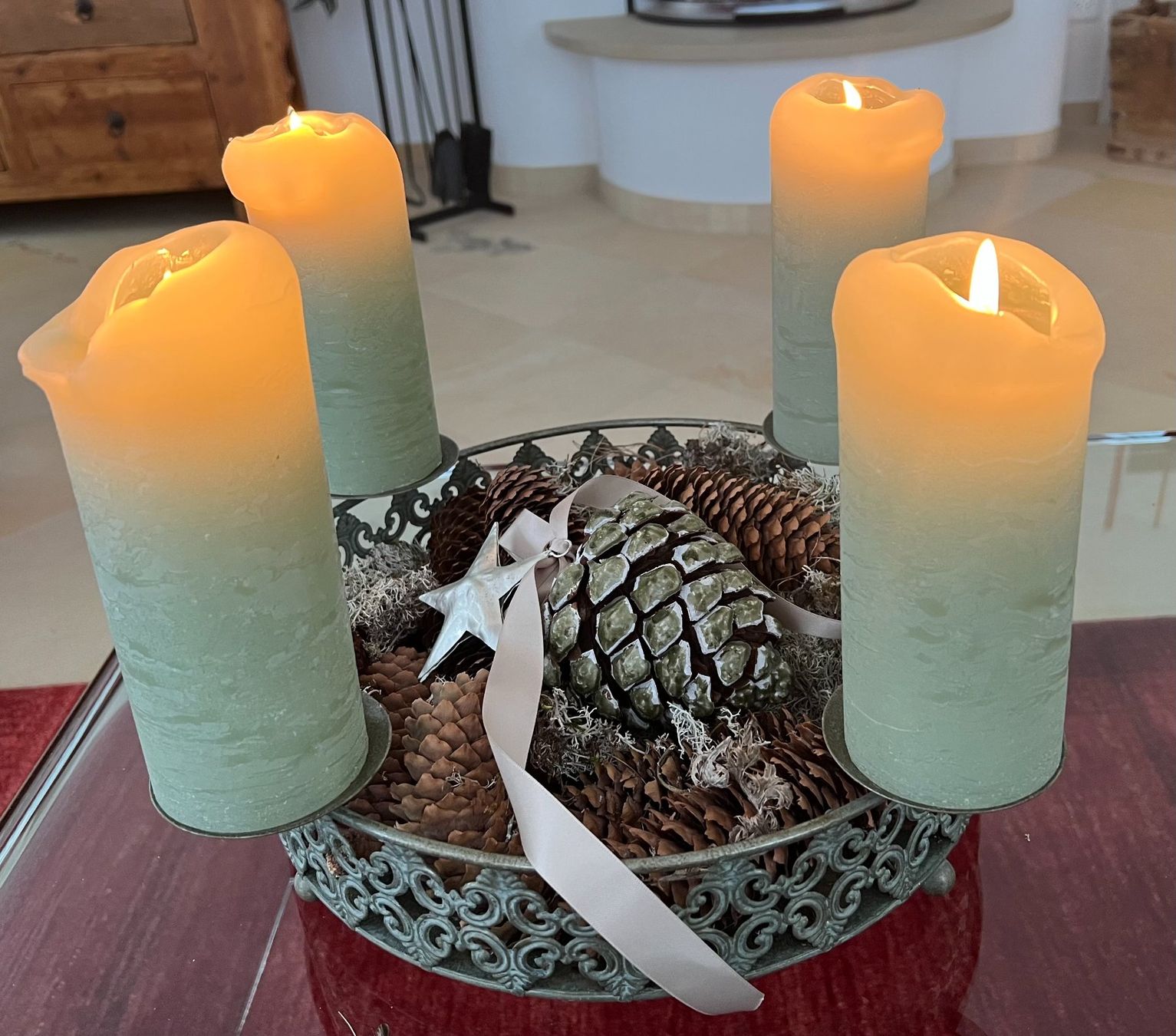 Tutte le decorazioni: Adventsdekoration, Adventskranz – Usato da Wettswil venduto da MargrithK01 1