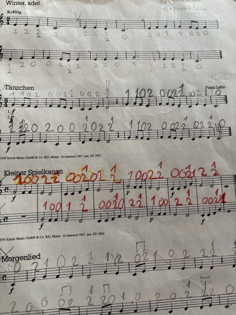 Musikinstrumente: Michael Hoeltzel Horn "Spielbuch 1" – Gebraucht aus Schönenberg ZH von lis_k8p9 1