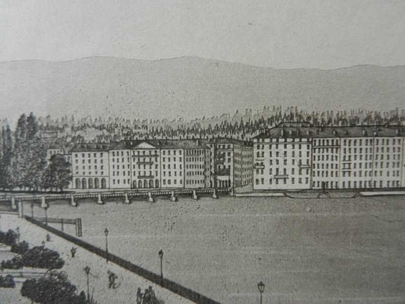 Incisioni: Genève Genf Stahlstich – Usato da Risch venduto da Rischli15 7
