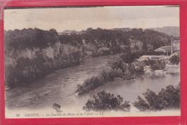 GENÈVE, LA JONCTION DU RHONE ET DA L'ARVE, 1.9.1915