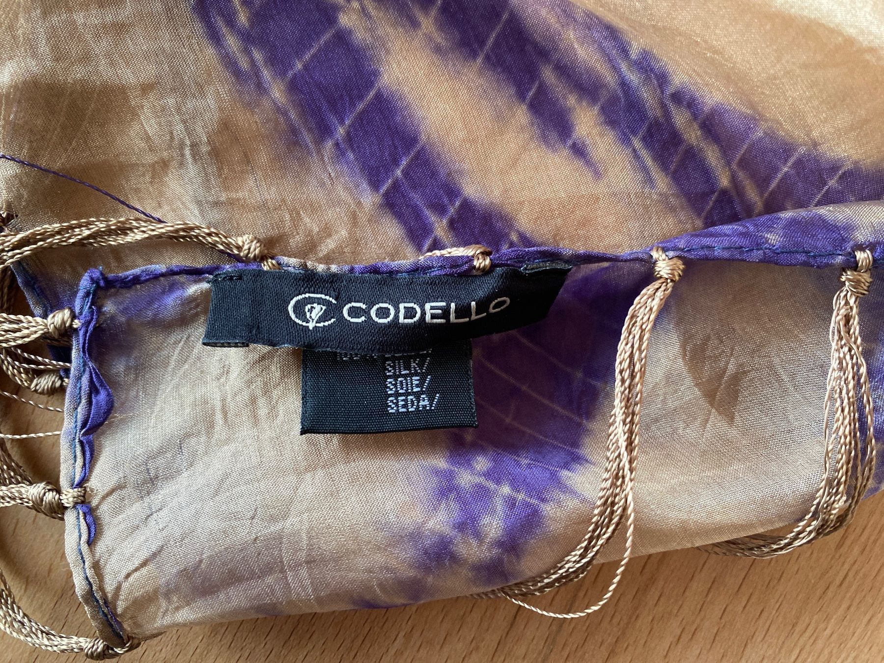 Codello Foulards, Tücher & Schals: Codello Seidenschal mit Fransen, neu – Gebraucht aus Pfäffikon SZ von Anita8808 2