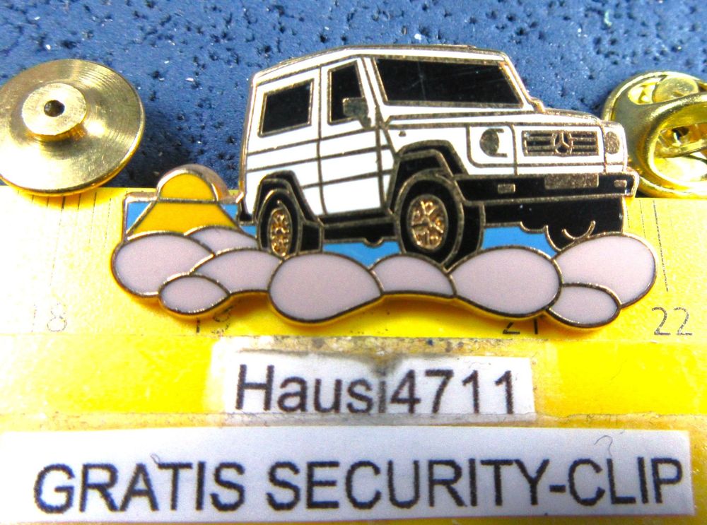 Pin's Mercedes Classe G 4x4 - Signé Arthus Bertrand Paris - Occasion
