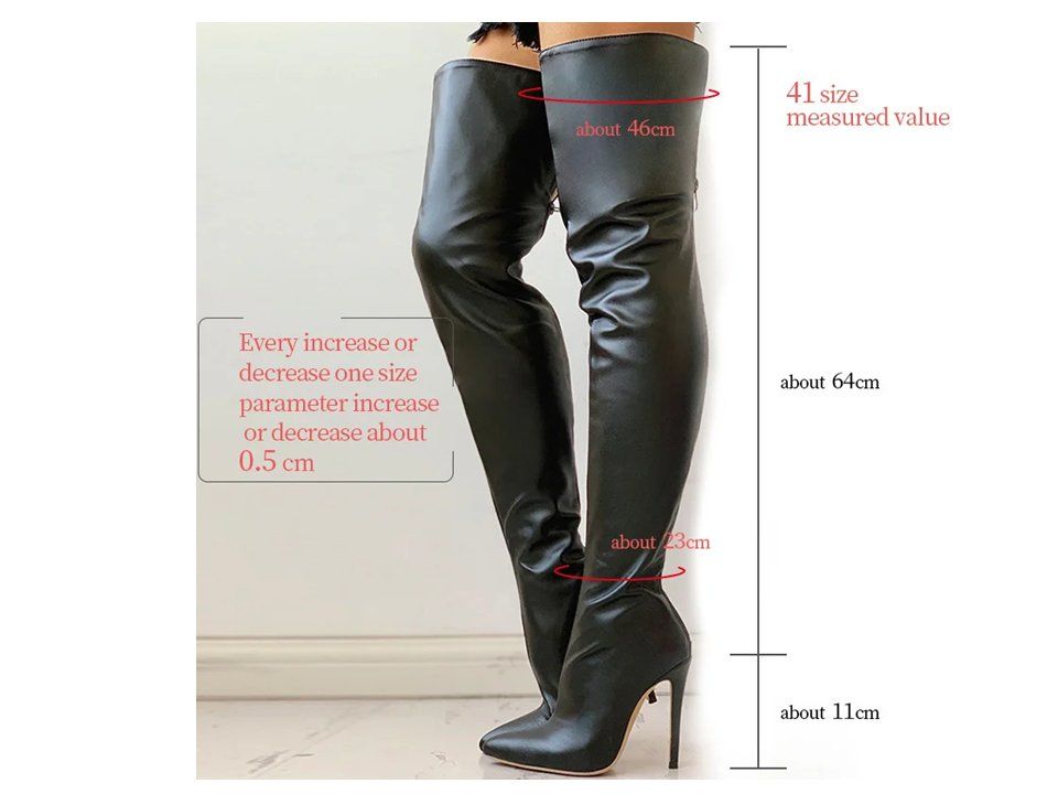 Herrenschuhe: Overknee Leder Gr.45 /Gr.44weiss Fetisch – Neu (gemäss Beschreibung) aus bischofszell von Powergirl6 7
