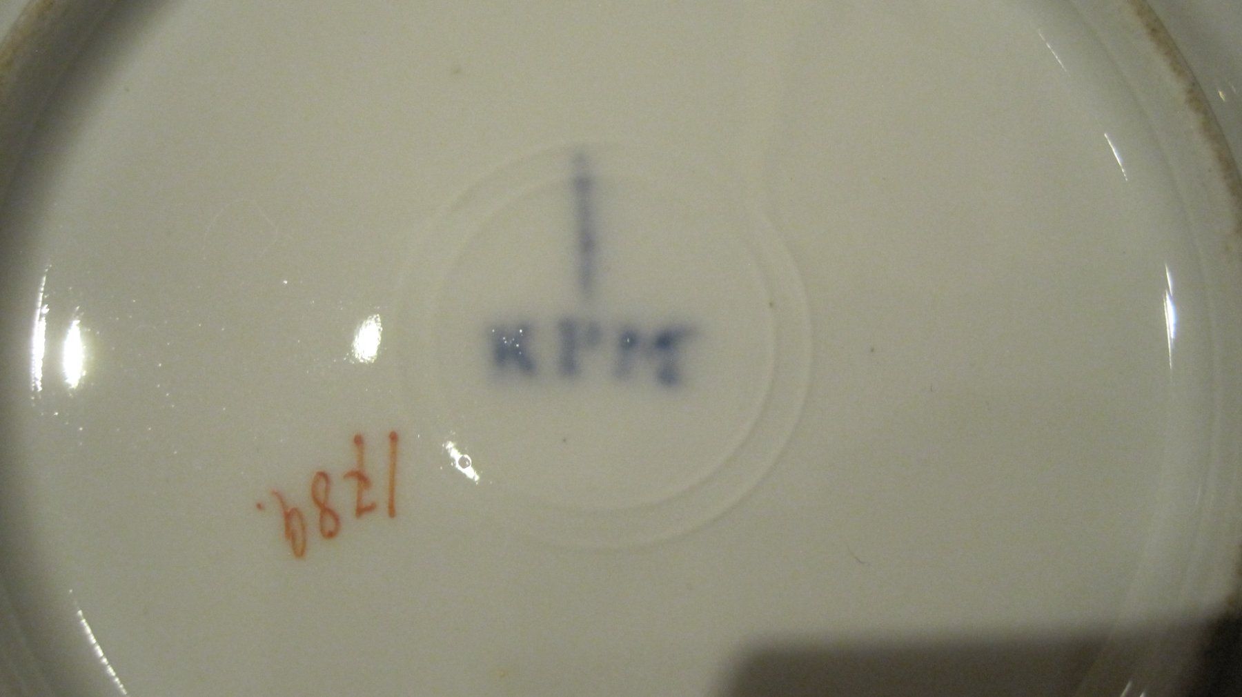 Set di piatti: KPM Kaffeeservice um 1880 – Usato da Bischofszell venduto da Joachim-115 4