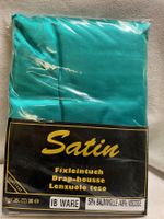 Satin Fixleintuch 160/200cm Saphir-Grün