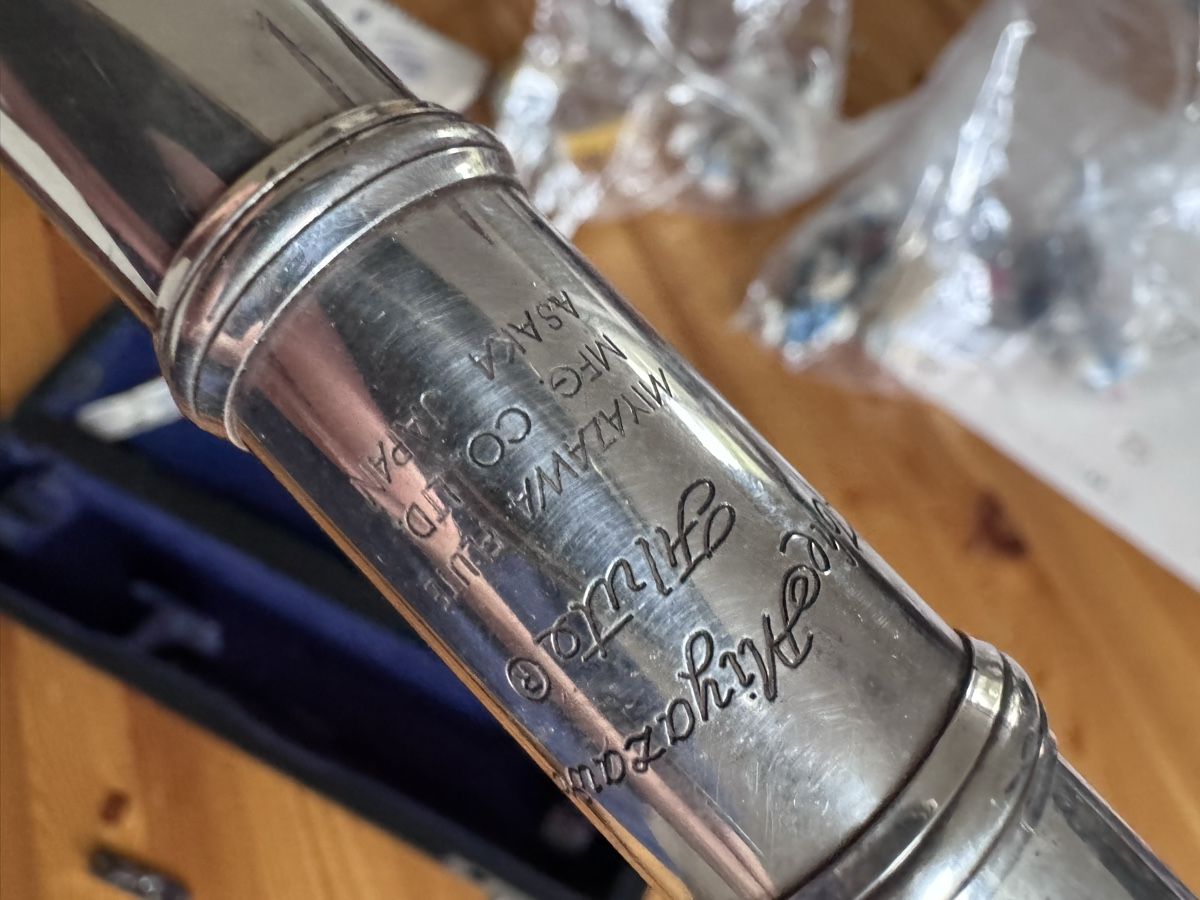 Strumenti musicali: Flûte traversière Miyazawa Hirito – Usato da Vésenaz venduto da Angela.C3 2