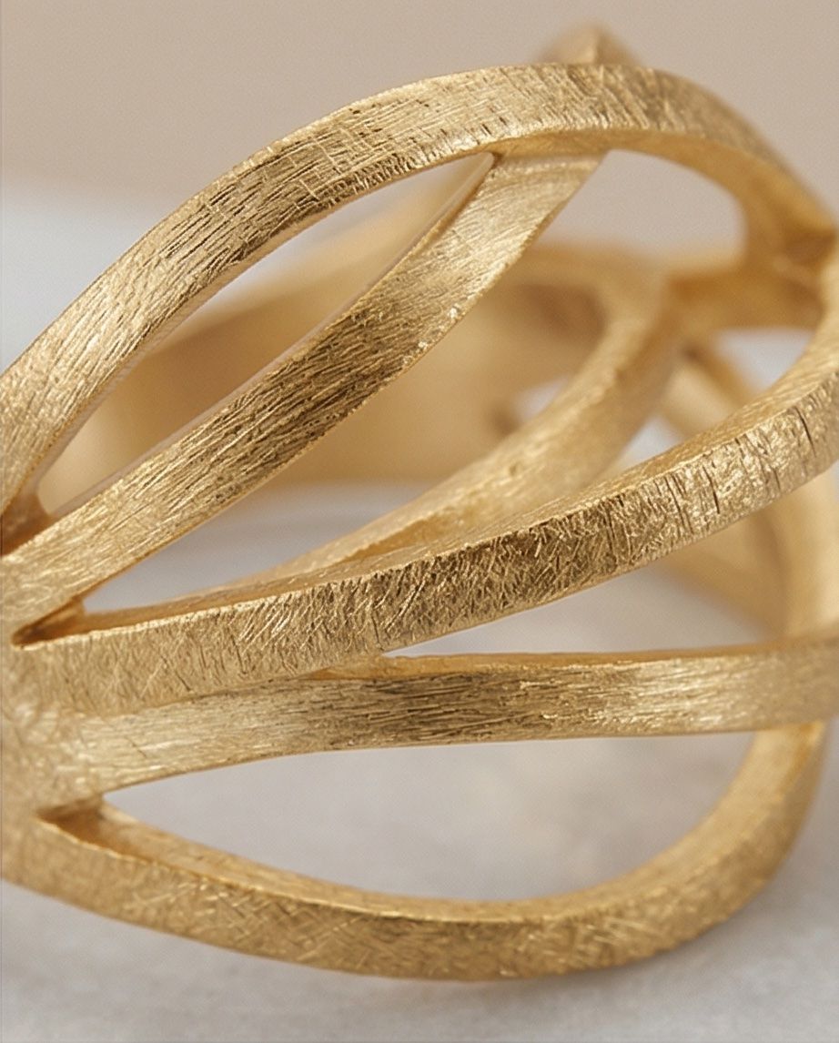 Anelli: Heideman ARCUS - Bague - gold-coloured-neuve – Nuovo e nell'imballaggio originale da Vuisternens-Romont venduto da gol_xp6p 1